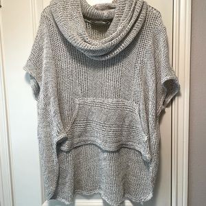 Anthropologie (Saturday Sunday label) Crochet Top with Cowl Neck